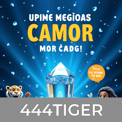444TIGER: Cassino Premiado e Pagamentos Rápidos